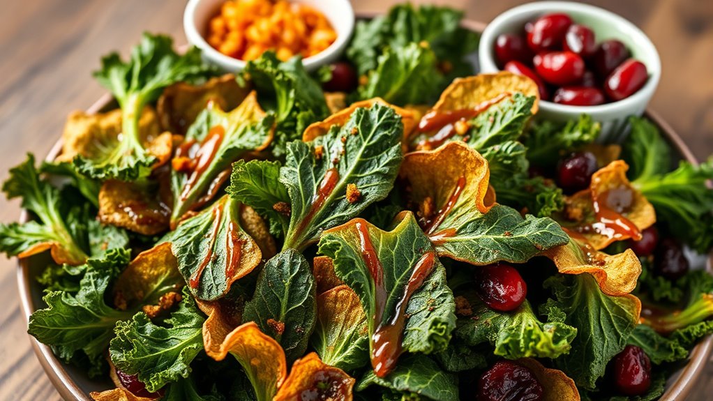 sweet tangy kale seasoning