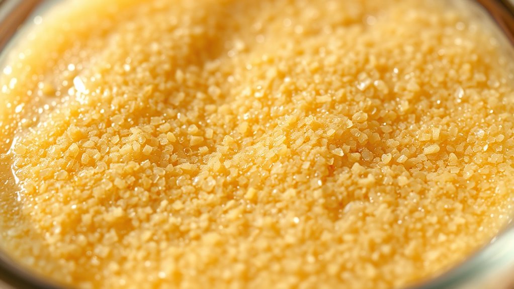 sweetener melting point control