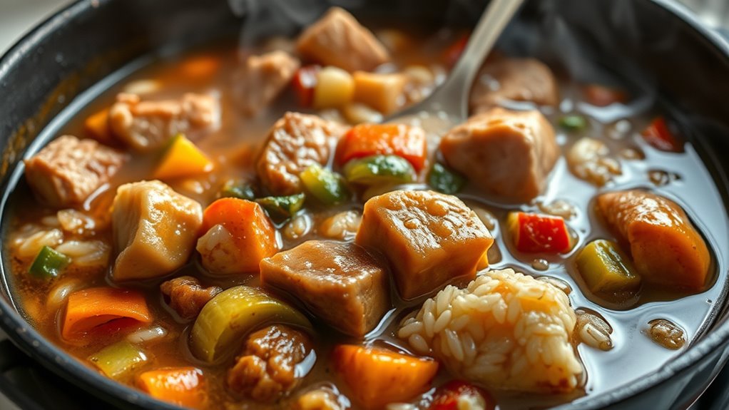 use liquid cover stir