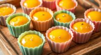 use muffin cups for eggs