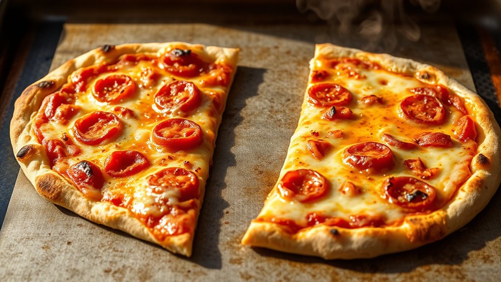 use oven and pizza stone