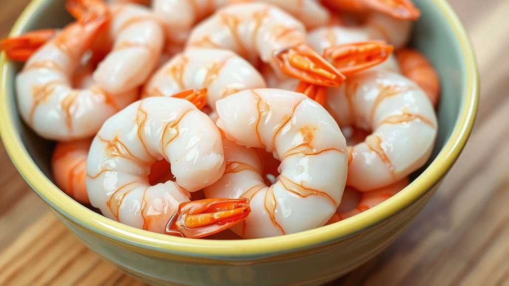 visual cues for perfect shrimp