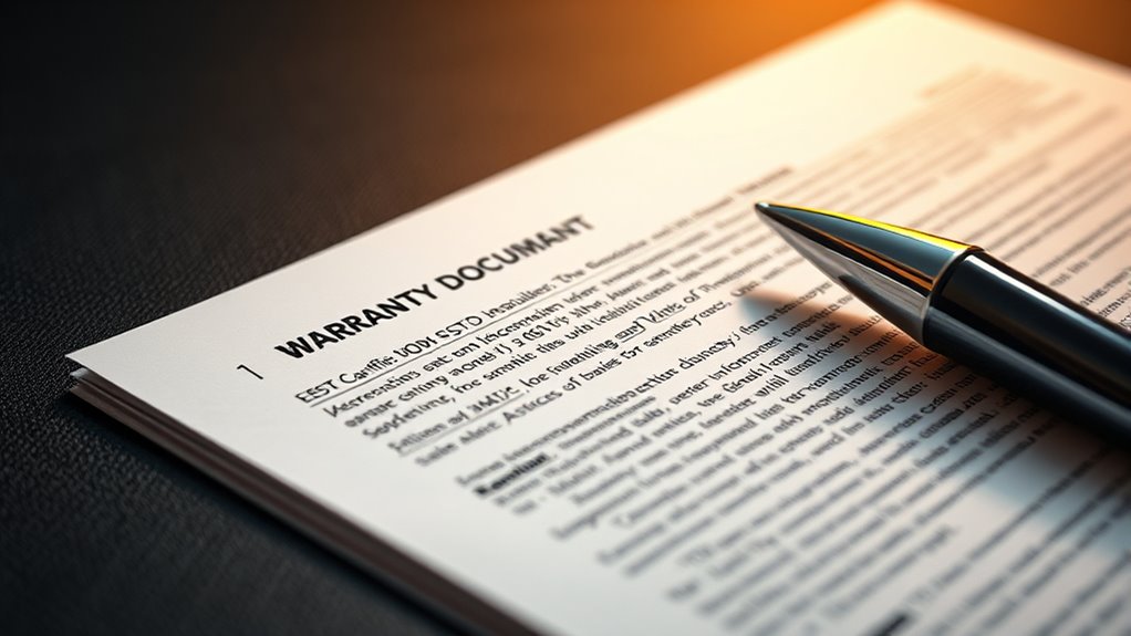 warranty coverage specifics