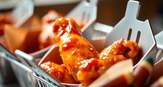 wing drumstick serving accessories
