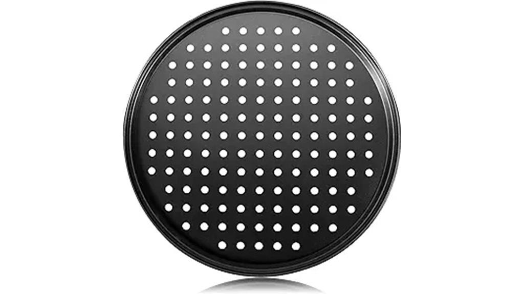 12 inch perforated baking pan
