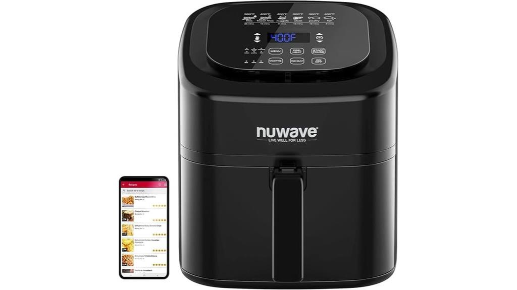 6 quart digital air fryer