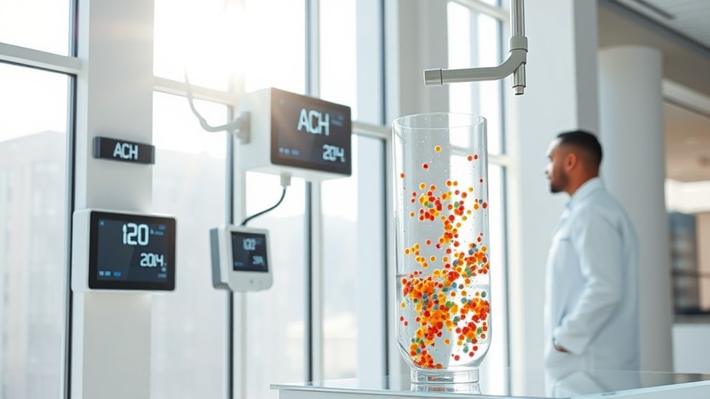 ach measures ventilation rates