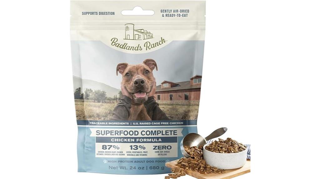 air dried superfood dog food