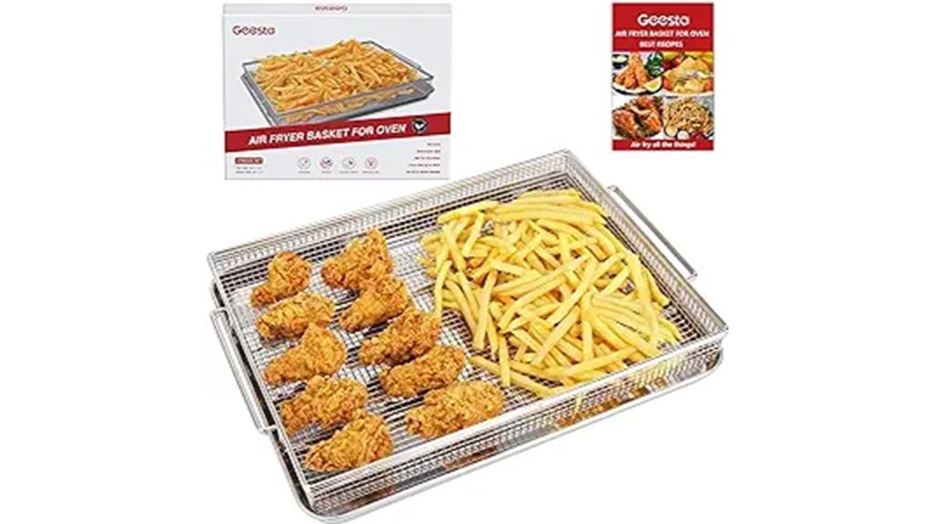 air fryer basket with recipes