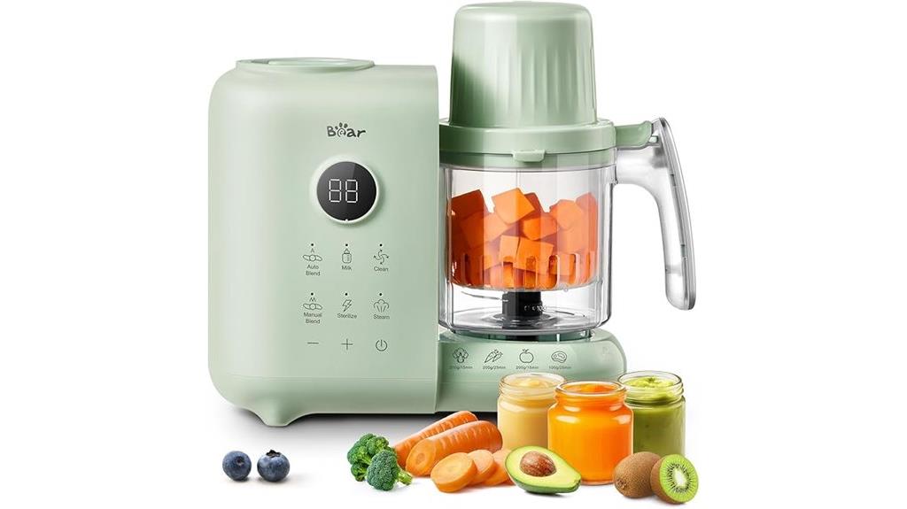 baby food maker with steam