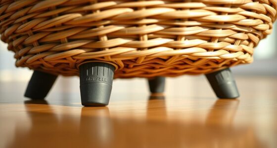 basket rubber foot replacements