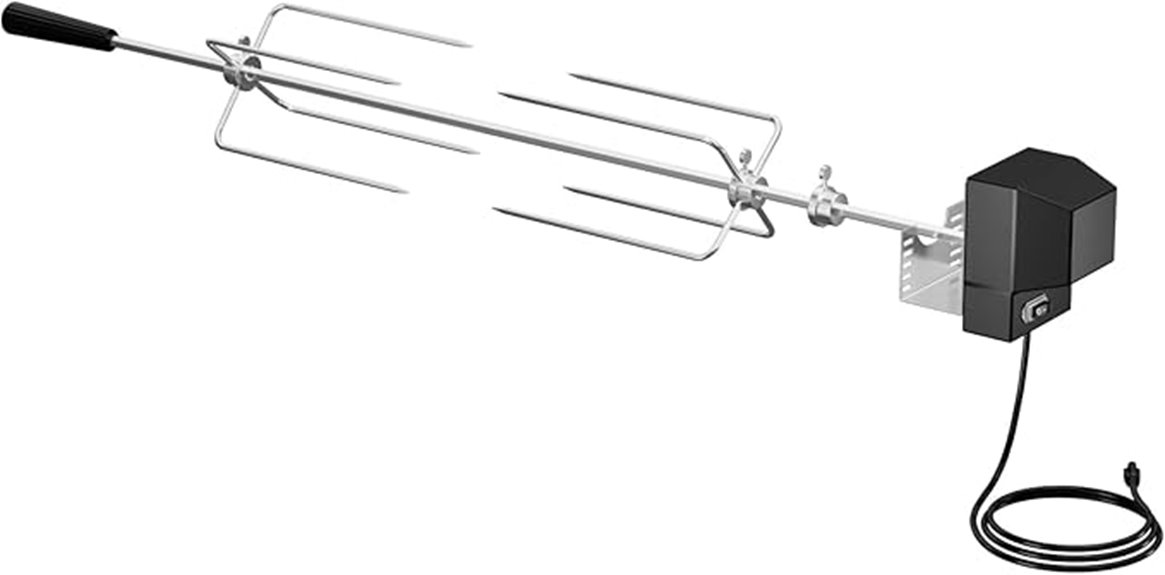 bbq rotisserie grill kit