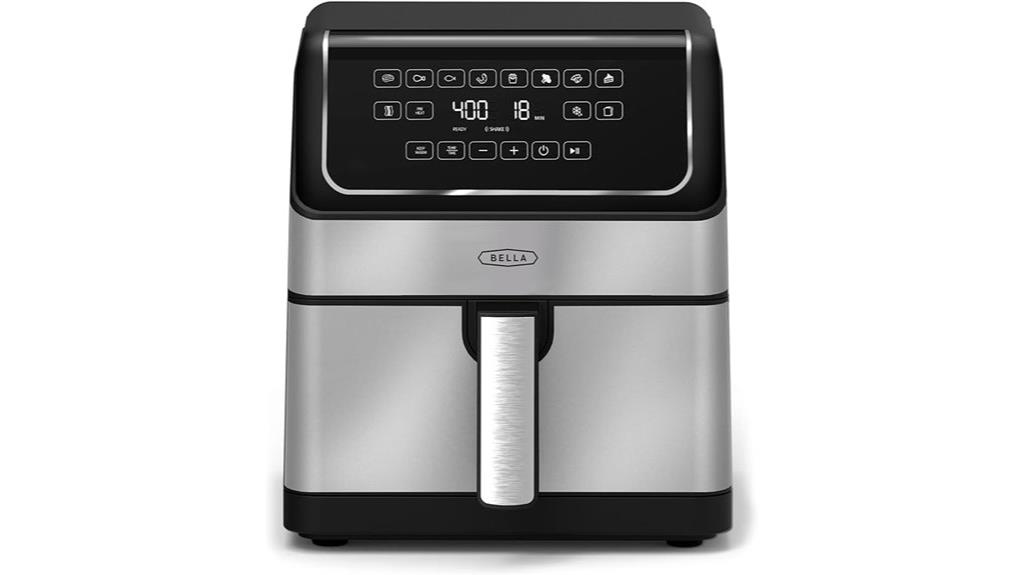 bella 8 qt air fryer