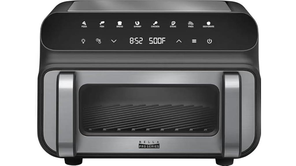 bella pro 10 5qt touchscreen