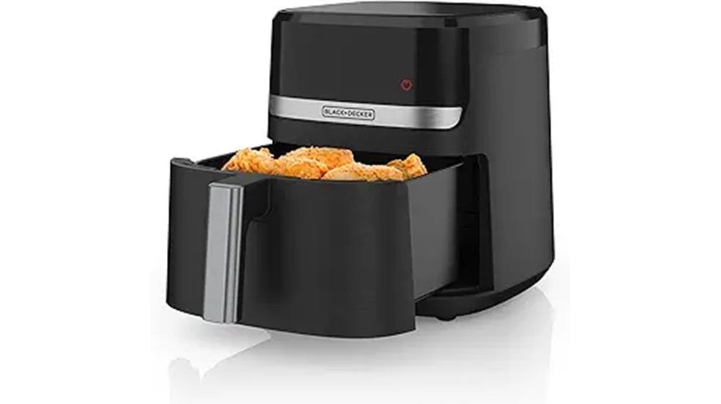 black decker 6qt air fryer