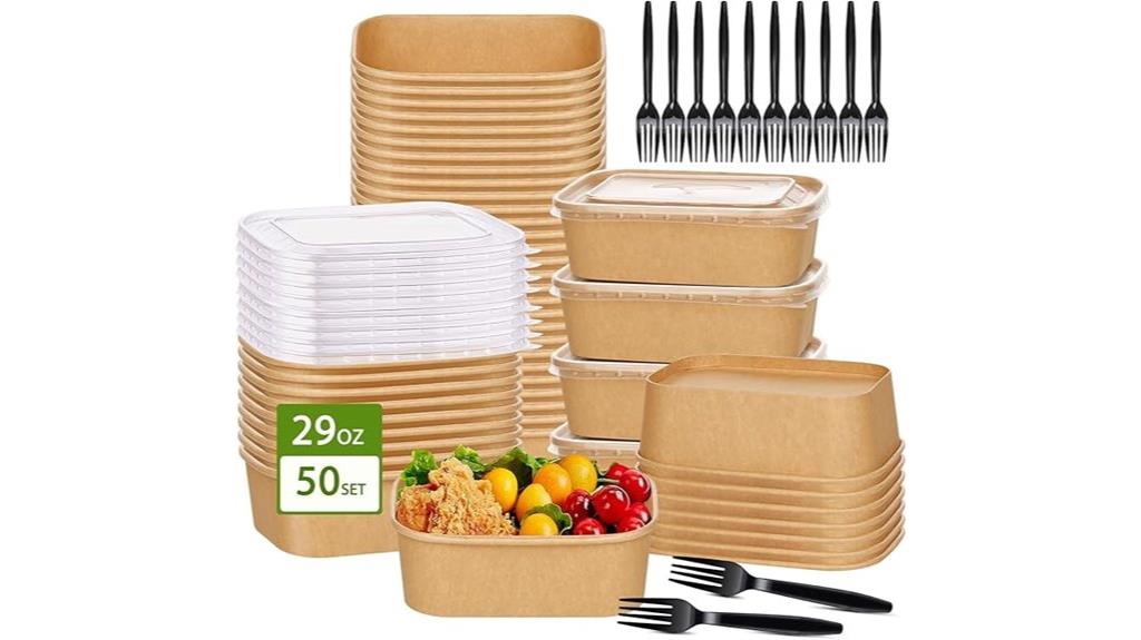 bulk kraft paper bowls