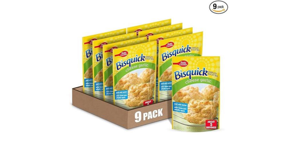 cheese garlic biscuit pack