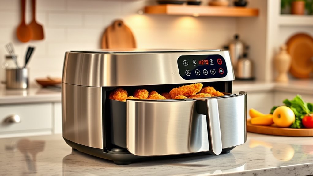 choosing spacious versatile air fryer