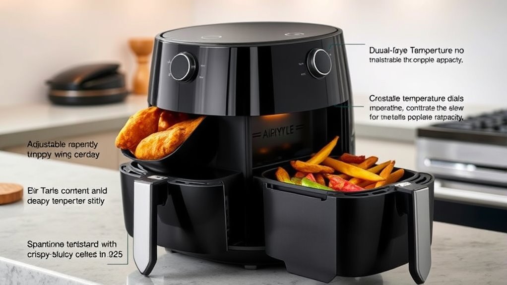 choosing the right dual zone air fryer
