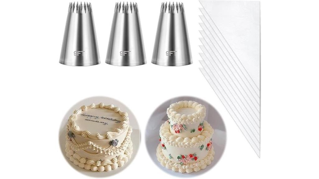 churro piping tip set