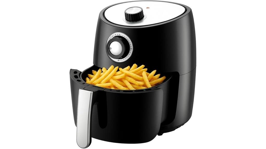 compact 2 quart air fryer