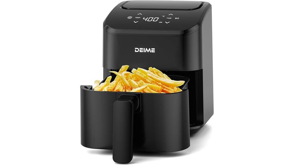 compact digital mini airfryer