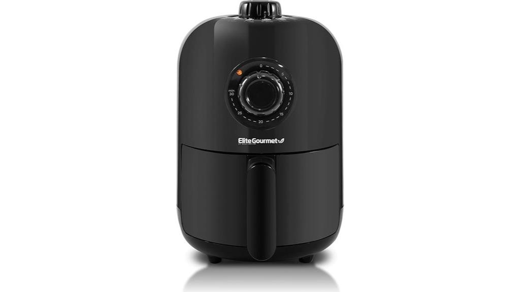 compact personal hot air fryer