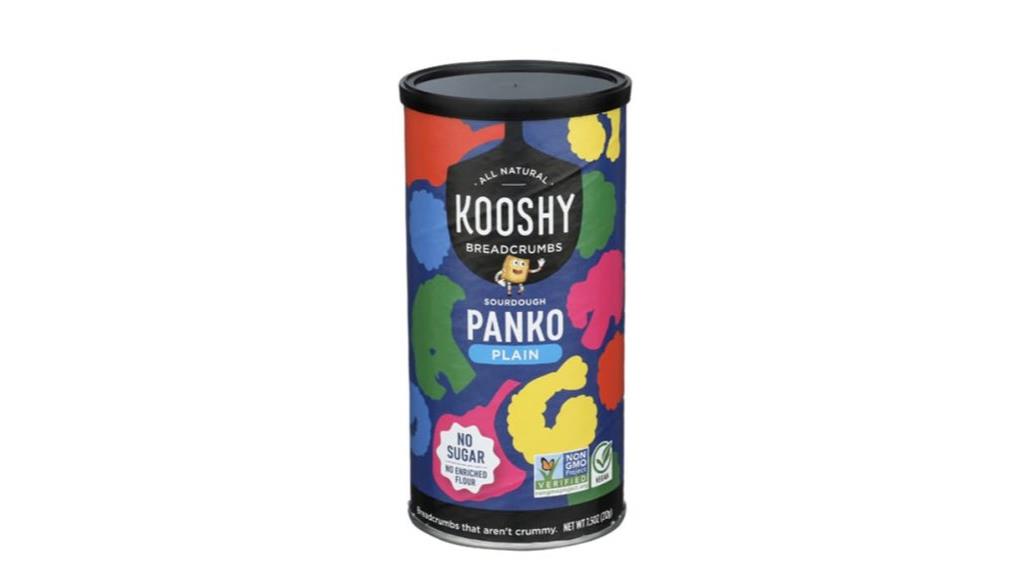 crunchy sourdough breadcrumb coating