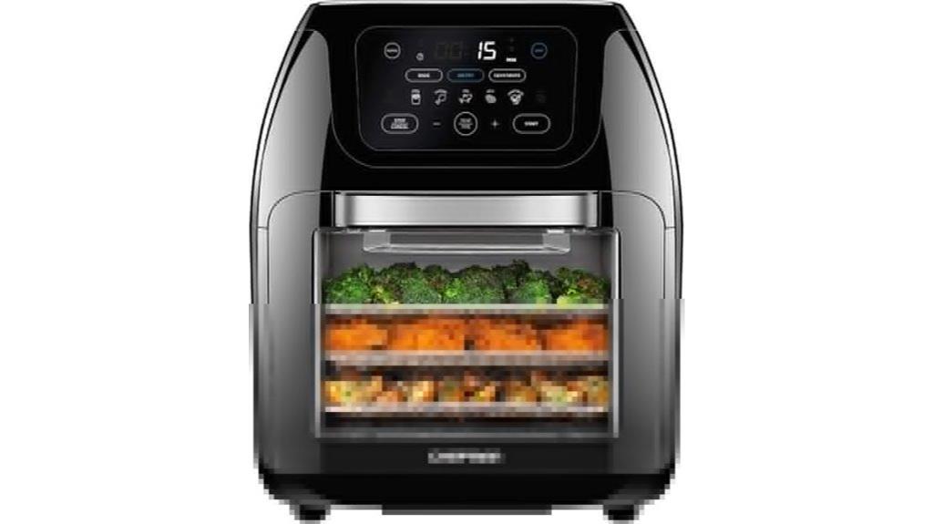 digital air fryer features