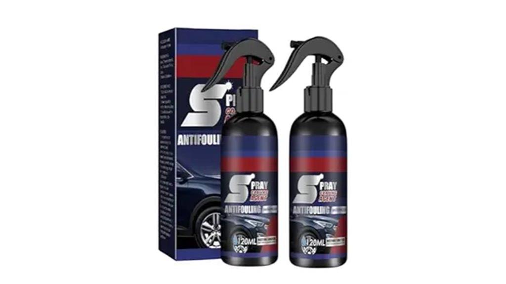 dual purpose automotive spray