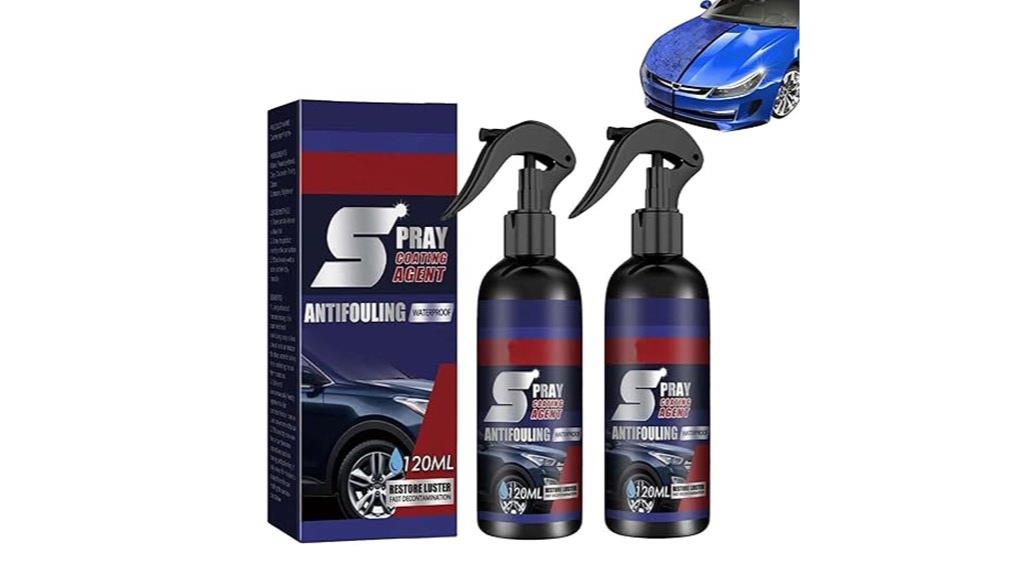 dual purpose car coating spray