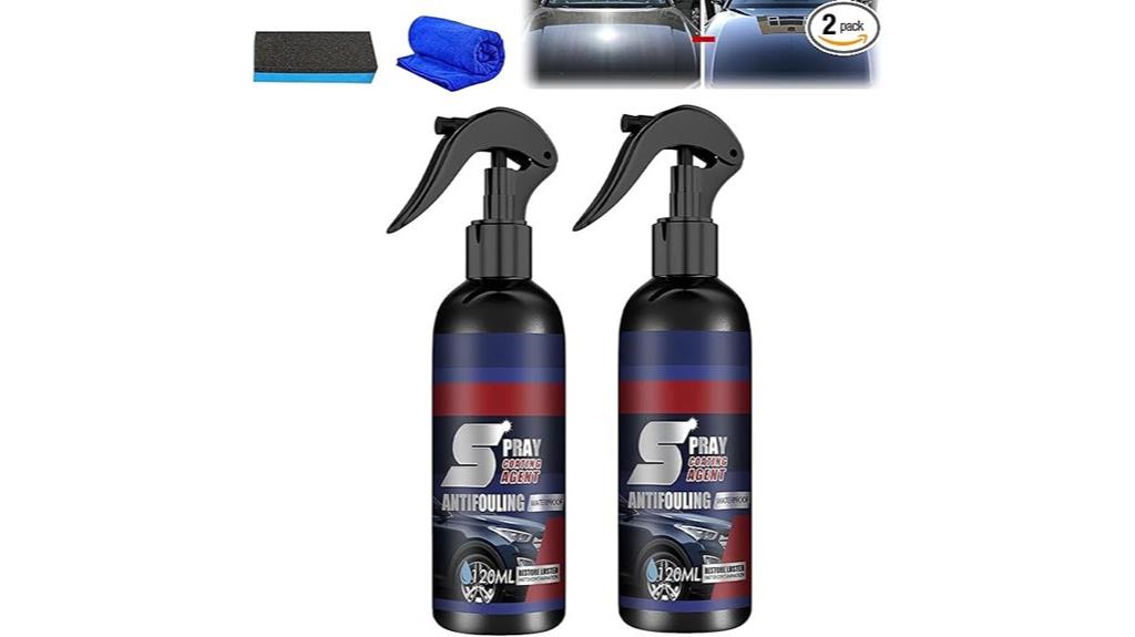 dual purpose car spray