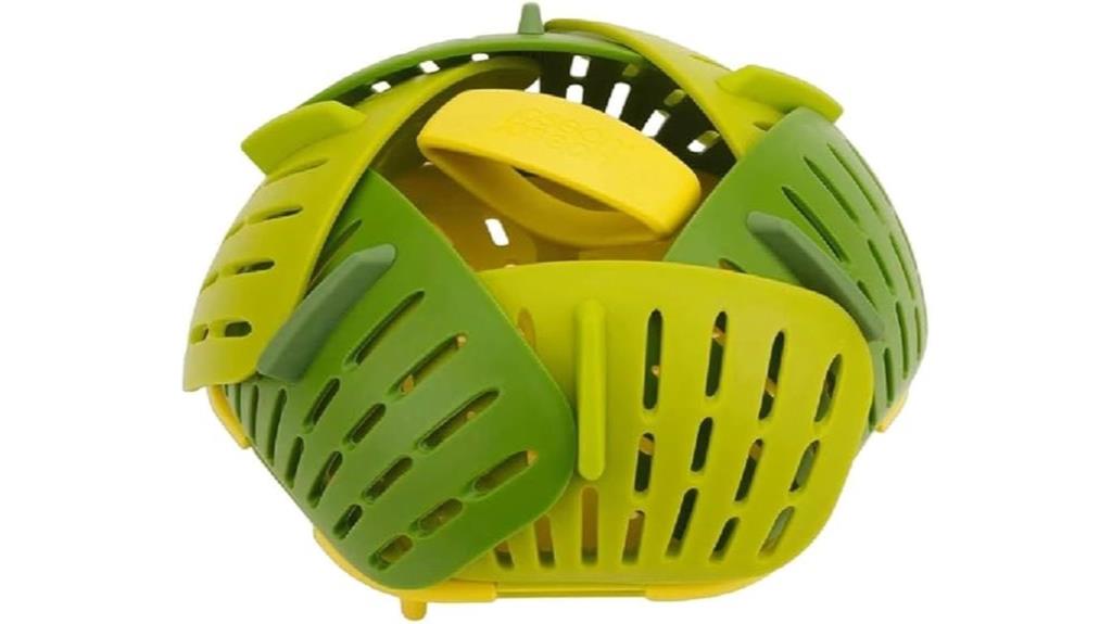foldable vegetable steamer basket