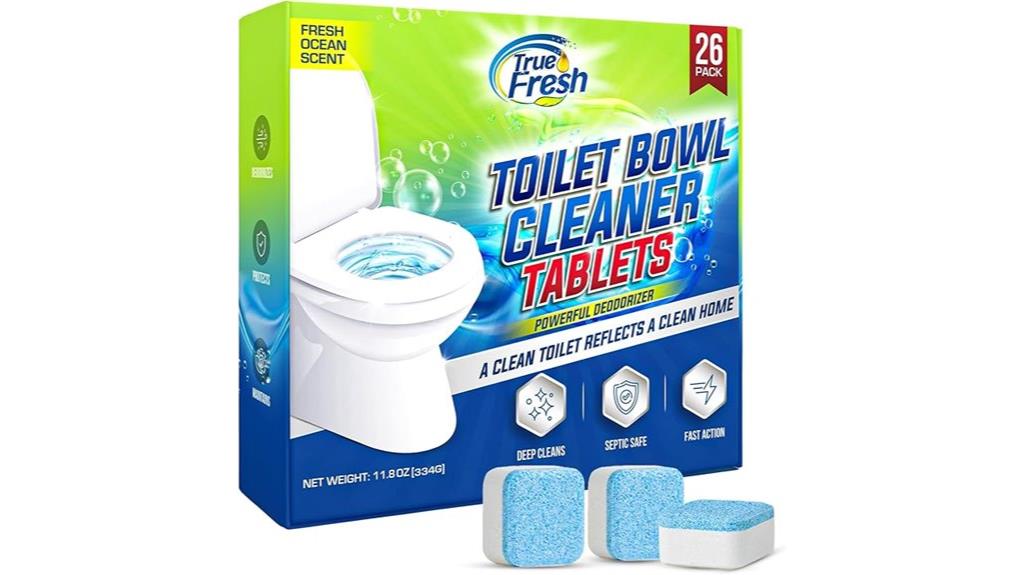 fresh toilet bowl tablets