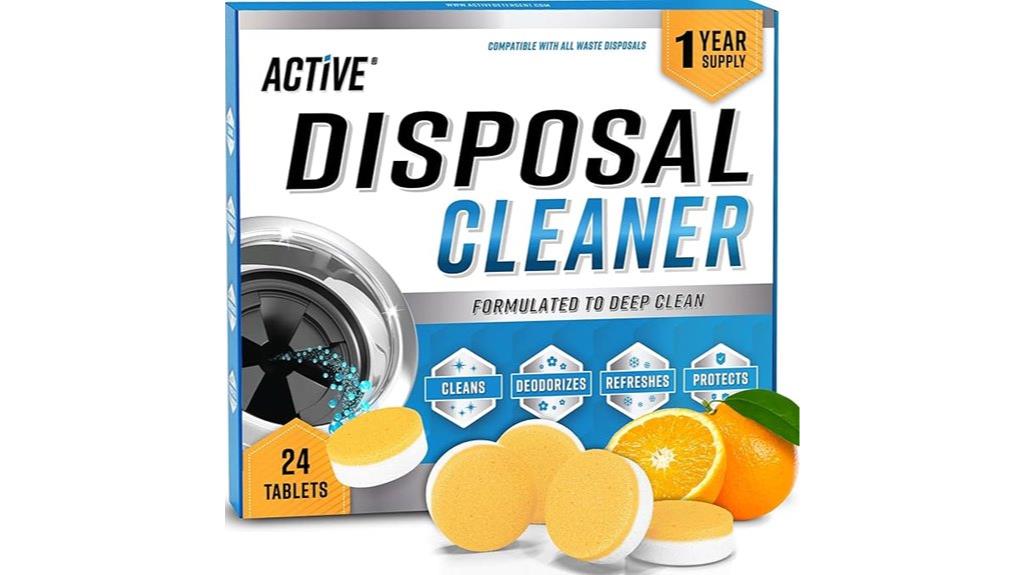 garbage disposal deodorizer tablets