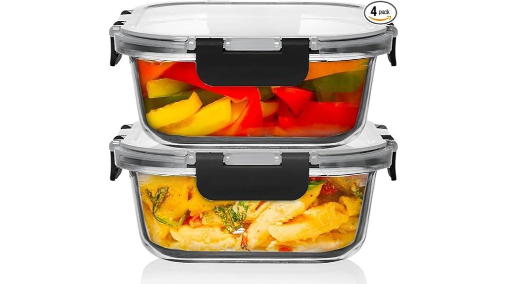 glass food storage containers