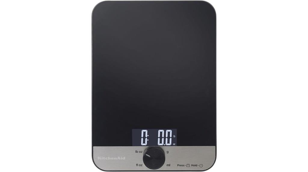 glass surface digital scale