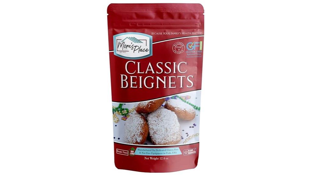 gluten free beignet mix