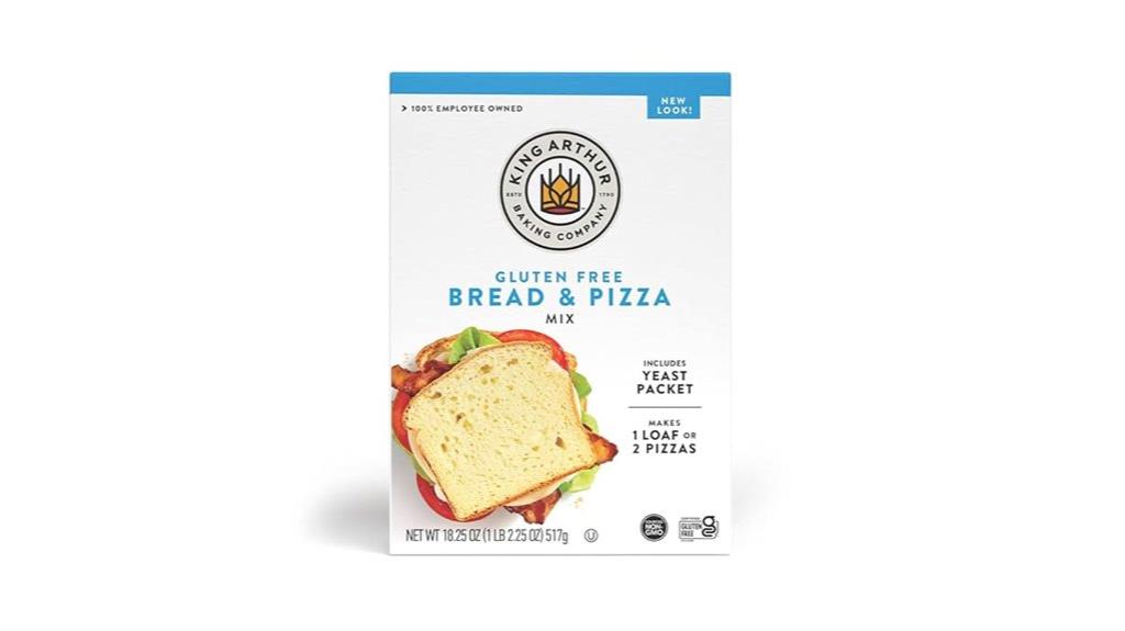 gluten free bread and pizza