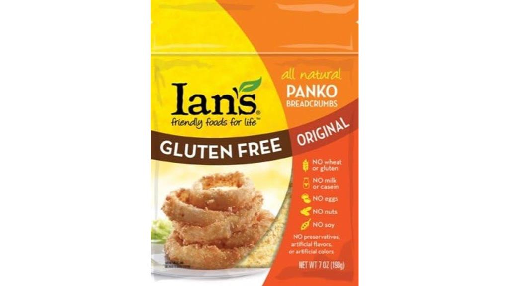 gluten free panko breadcrumbs pack