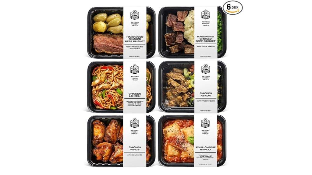 gourmet chef meal sampler