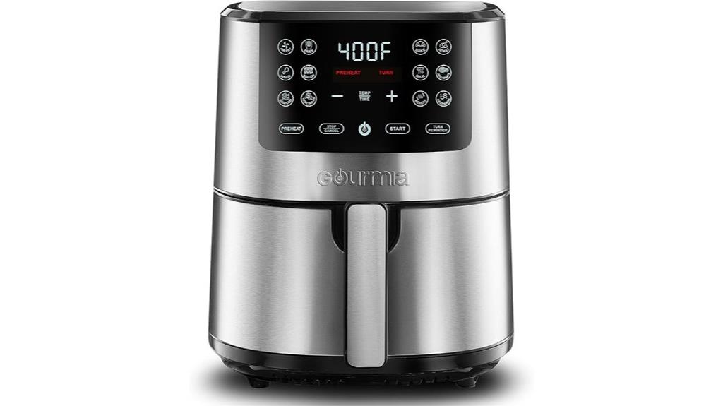 gourmia 4 quart digital air fryer