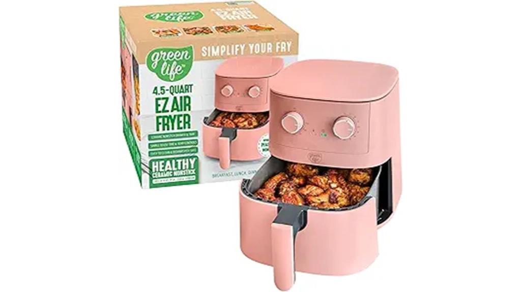greenlife 4 5qt air fryer