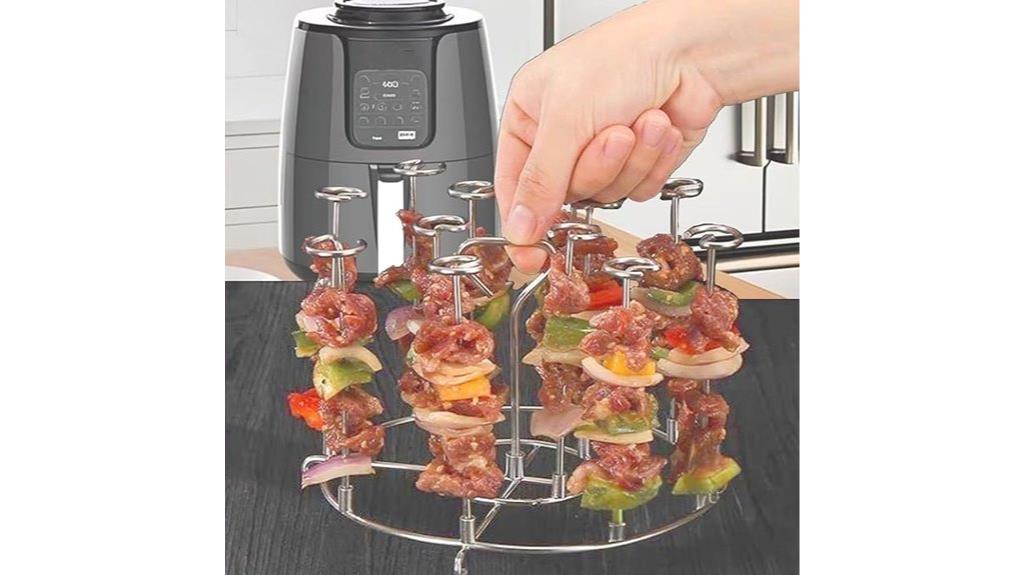 grilling skewers and stand