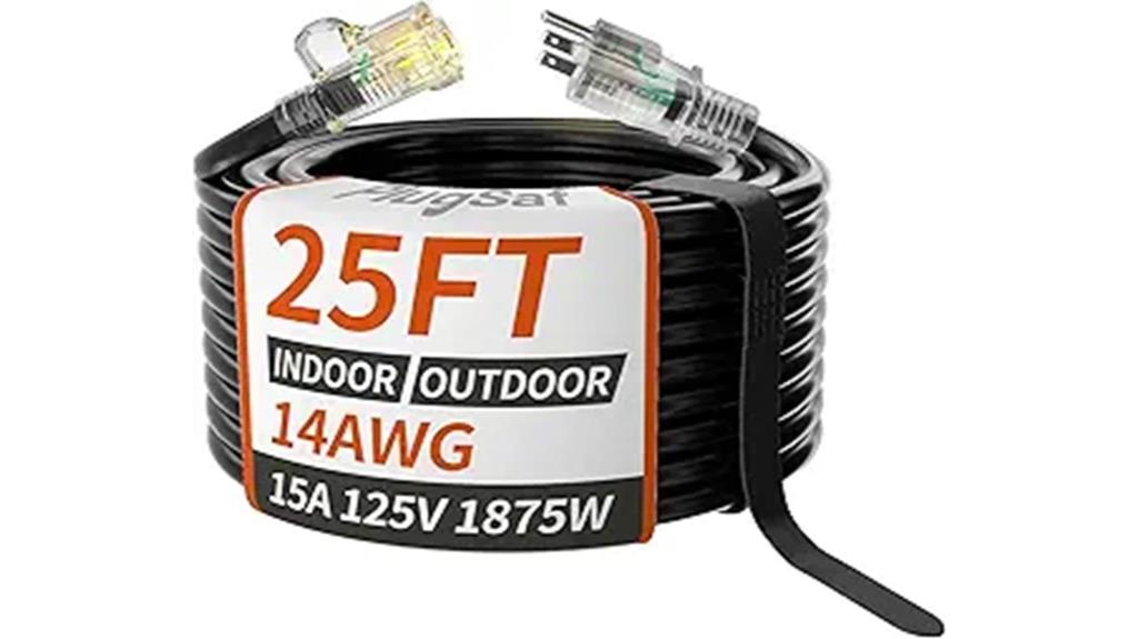 heavy duty outdoor extension cord