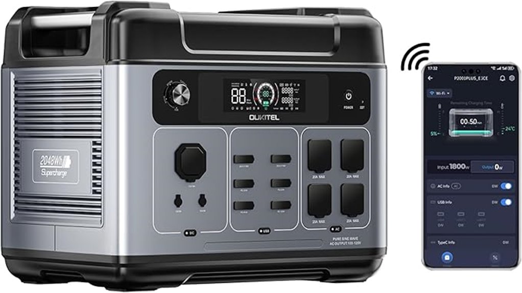 high capacity solar generator