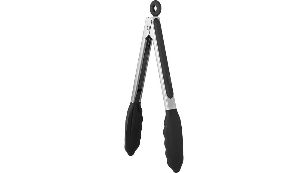 high temperature silicone tongs