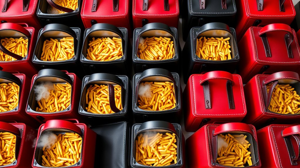 hot air fryer food insulation