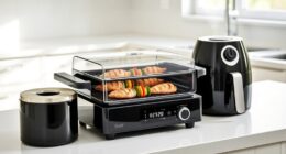 indoor grill with air fryer