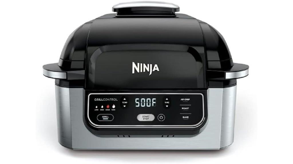 indoor grilling with air fryer